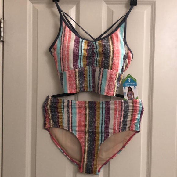 Free Country Ladies Swim Suit - Picture 1 of 8